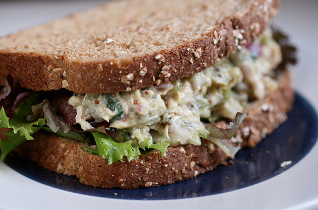 Cenas saludables: Sandwich para después de entrenar. Blog Vitaliv